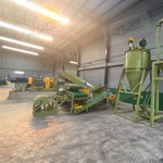 Linie de producție pentru reciclarea anvelopelor vechi